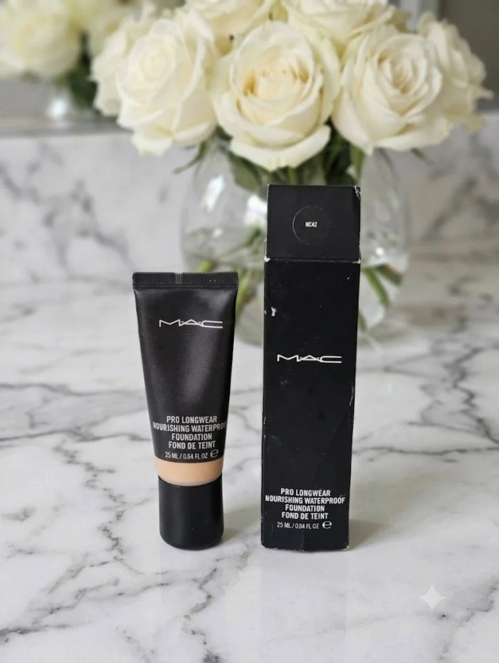 MAC Pro Longwear Nourishing Waterproof Foundation NC42 ☆RARE☆ | Read Description
